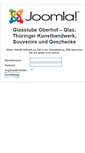 Mobile Screenshot of glasstube-oberhof.de